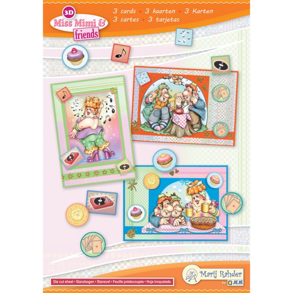MRJ Miss Mimi & Friends 3D set (9.0097)