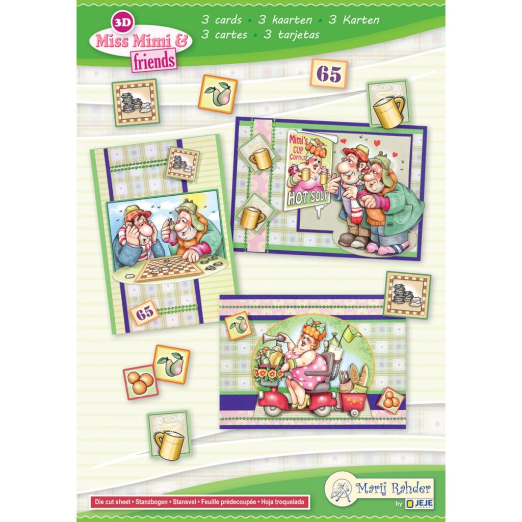 MRJ Miss Mimi & Friends 3D set (9.0098)