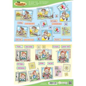MRJ 3D Comics 10x 3D knipvellen (9.0110)