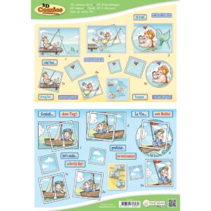 MRJ 3D Comics 10x 3D knipvellen (9.0111)