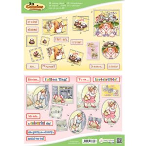 MRJ 3D Comics 10x 3D knipvellen (9.0115)