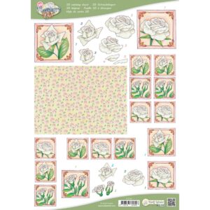 MRJ Flowers 10x 3D knipvellen (9.0122)