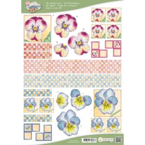 MRJ Flowers 10x 3D knipvellen (9.0123)