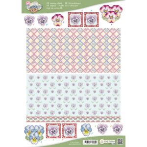 MRJ Flowers 10x 3D knipvellen (9.0124)