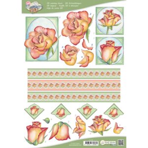 MRJ Flowers 10x 3D knipvellen (9.0126)