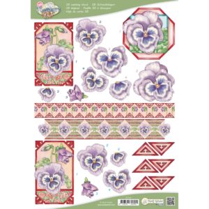 MRJ Flowers 10x 3D knipvellen (9.0129)