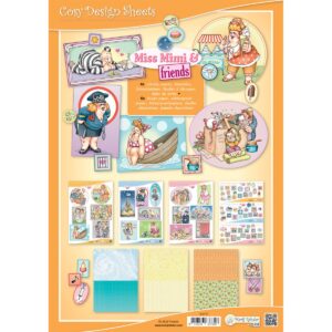 MRJ Cosy Design Sheets Set Miss Mimi & Friends (9.0177)