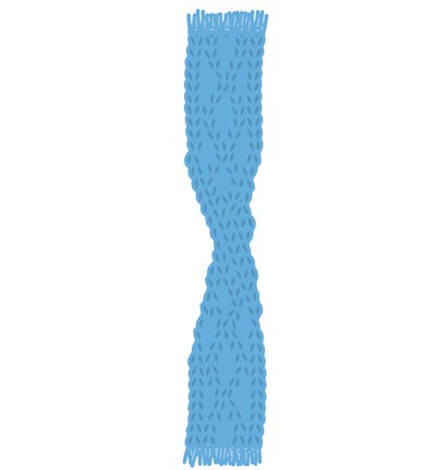 Marianne Design Creatable, Knitted scarf