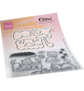 Clear Stamps & dies, Eline’s Animals – Kittens