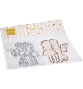 Clear Stamps & dies, Friends