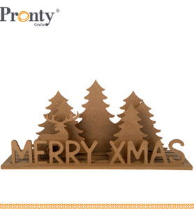 MDF Scene Merry XMAS