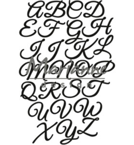 Marianne Design Craftable Classic Alphabet – upper case