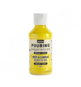 Pebeo Pouring 118ml, Primary Yellow