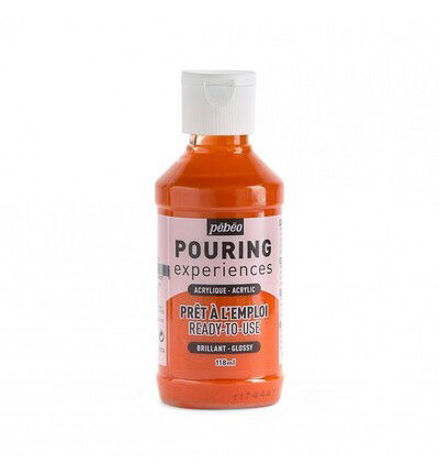 Pebeo Pouring 118ml, Orange