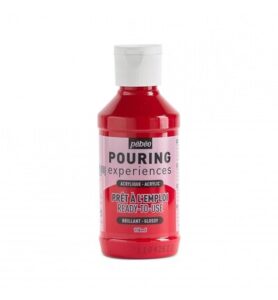Pebeo Pouring 118ml, Magenta Red