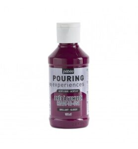 Pebeo Pouring 118ml, Deep Magenta
