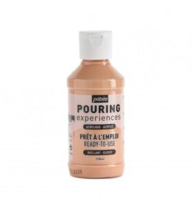 Pebeo Pouring 118ml, Pink Beige