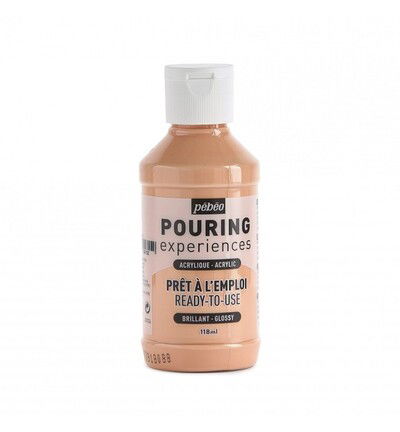 Pebeo Pouring 118ml, Pink Beige