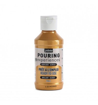 Pebeo Pouring 118ml, Gold