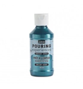 Pebeo Pouring 118ml, Metallic Cobalt Blue