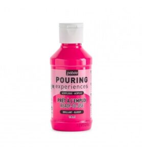 Pebeo Pouring 118ml, Fluorescent Pink