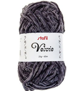 Velvie 25gr / 65mtr, Dark grey