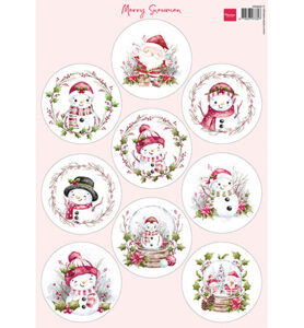 Knipvel A4, Merry Snowmen