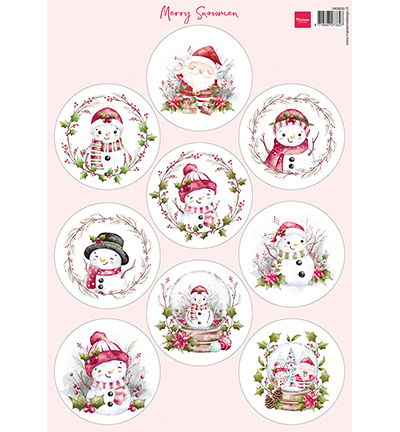 Knipvel A4, Merry Snowmen