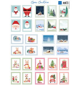 Knipvel A4, Stamps – Classic Christmas