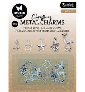 SL Metal Charms Winter elements Essentials nr.06