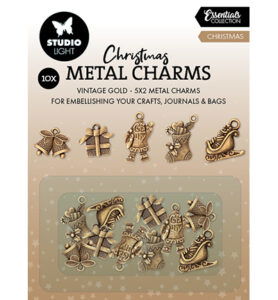SL Metal Charms Christmas elements Essentials nr.08