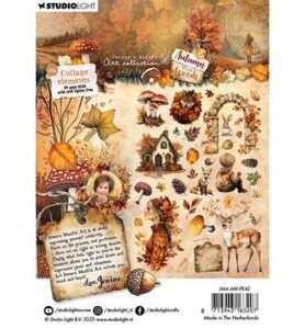 JMA Paper Elements 35 collage elements Autumn In The Woods nr. 42