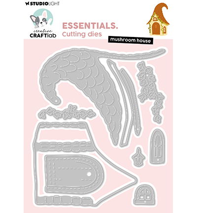 CCL Cutting Die Mushroom house Essentials nr. 1044