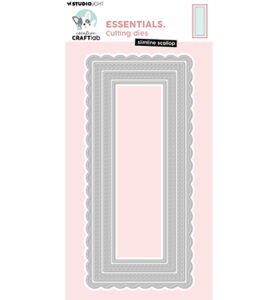 CCL Cutting Die Slimline scallop Essentials nr. 1046