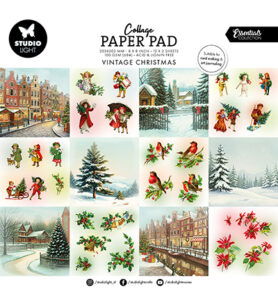SL Collage Paper Pad Vintage Christmas Essentials nr. 374