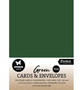 SL Cards & Envelopes Christmas Green Consumables nr. 14