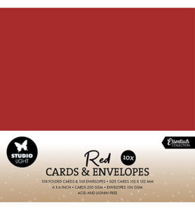 SL Cards & Envelopes Christmas Red Consumables nr. 17