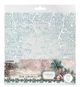 JMA Acetate Sheets White & Vintage mint Christmas Blush nr. 20