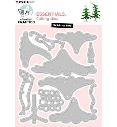 CCL Cutting die Christmas tree Essentials nr. 1057