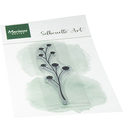 Clear Stamp, Silhouette Art – Berries