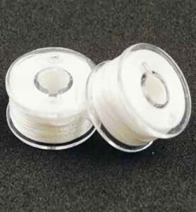 Kralendraad, 2x20mtr x 0.2mm