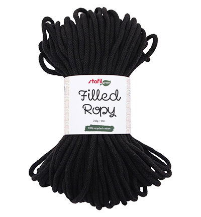 Filled Ropy 250gr / 50mtr – ø6mm, Black