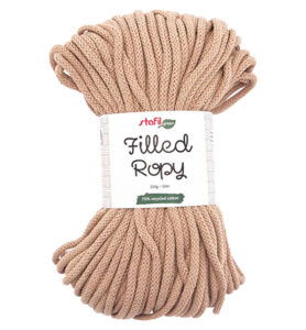 Filled Ropy 250gr / 50mtr – ø6mm, Beige