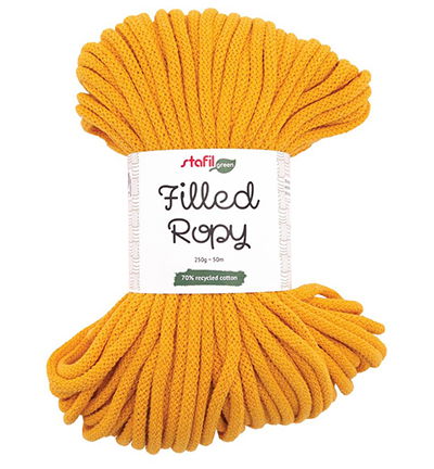 Filled Ropy 250gr / 50mtr – ø6mm, Yellow