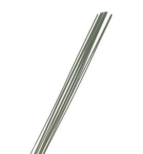 Floristic wire green, 10 pcs – 1,5mm – 30cm