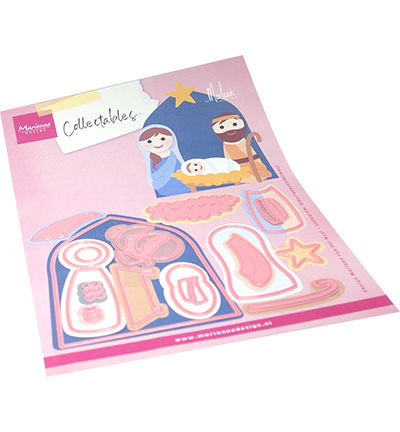 Marianne Design Collectable, Nativity set by Marleen