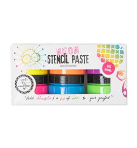 ABM Stencil Paste Neon colors Art By Marlene 6×50 ML nr. 08
