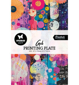 SL Gel printing plate 5×7 inch Tools size 127 x 178mm nr. 01
