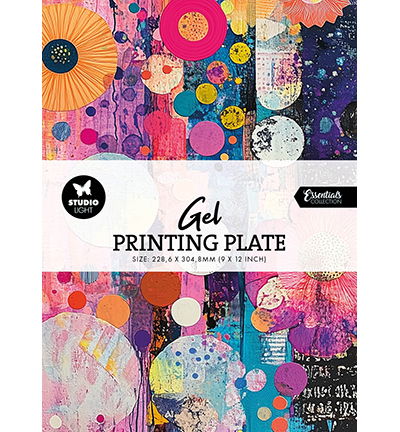 SL Gel printing plate 9×12 inch Tools size 228,6×304,8mm nr. 03