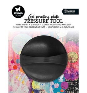 SL Gel printing plate pressure tool 10 cm diameter Tools nr. 01